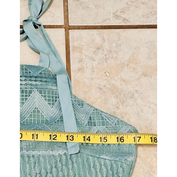 Two Sisters The Label Size 8 Shona Sage Dress Ribbon Tie Straps Feminine Frilly - Picture 14 of 16